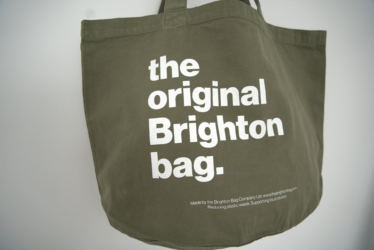 the original Brighton bag · khaki