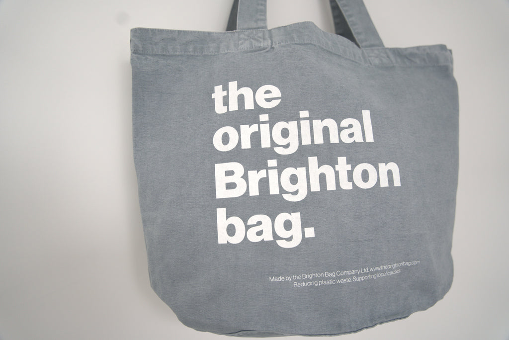 the original Brighton bag · sea blue