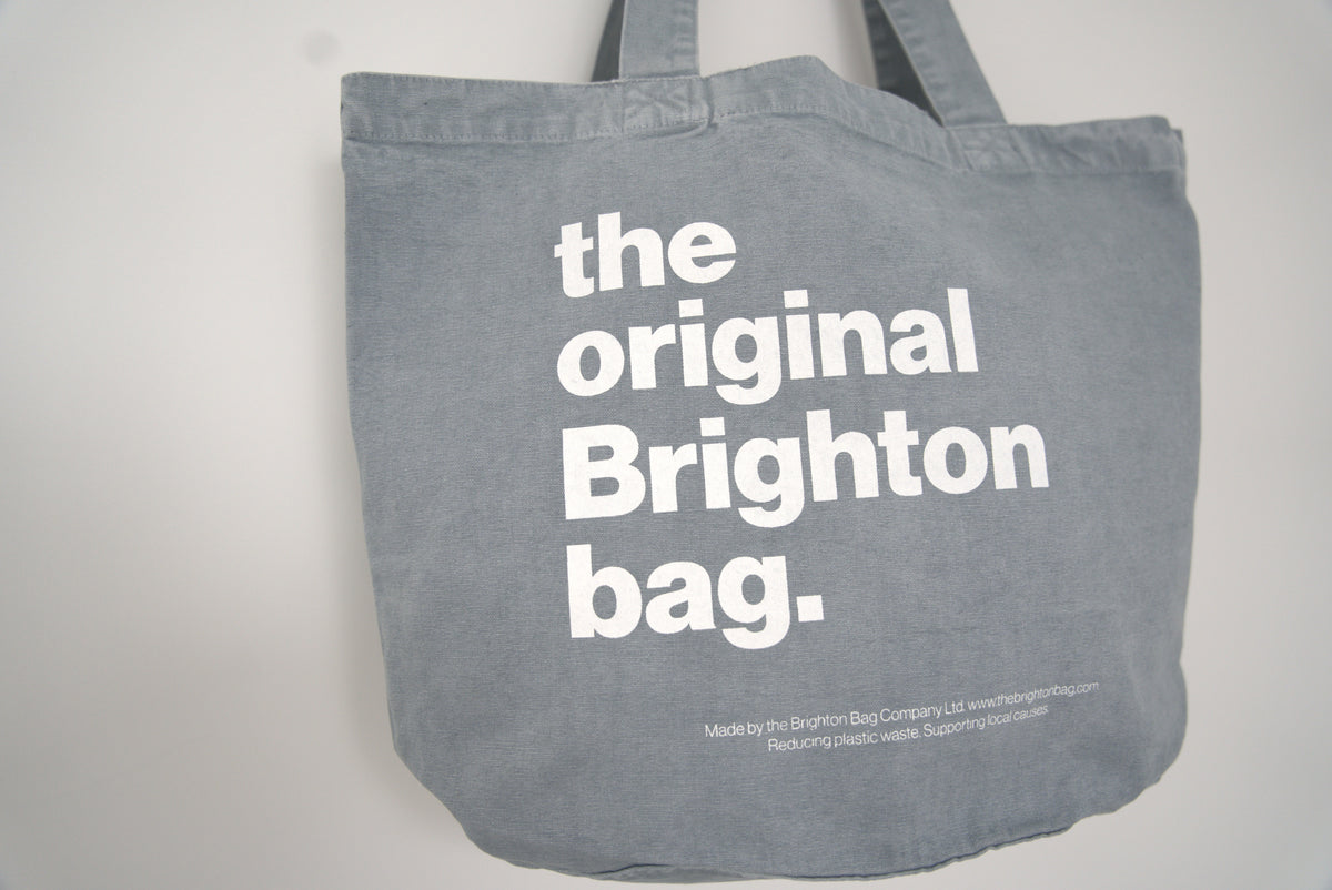 the original Brighton bag · sea blue