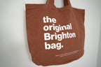 the original Brighton bag · terracotta