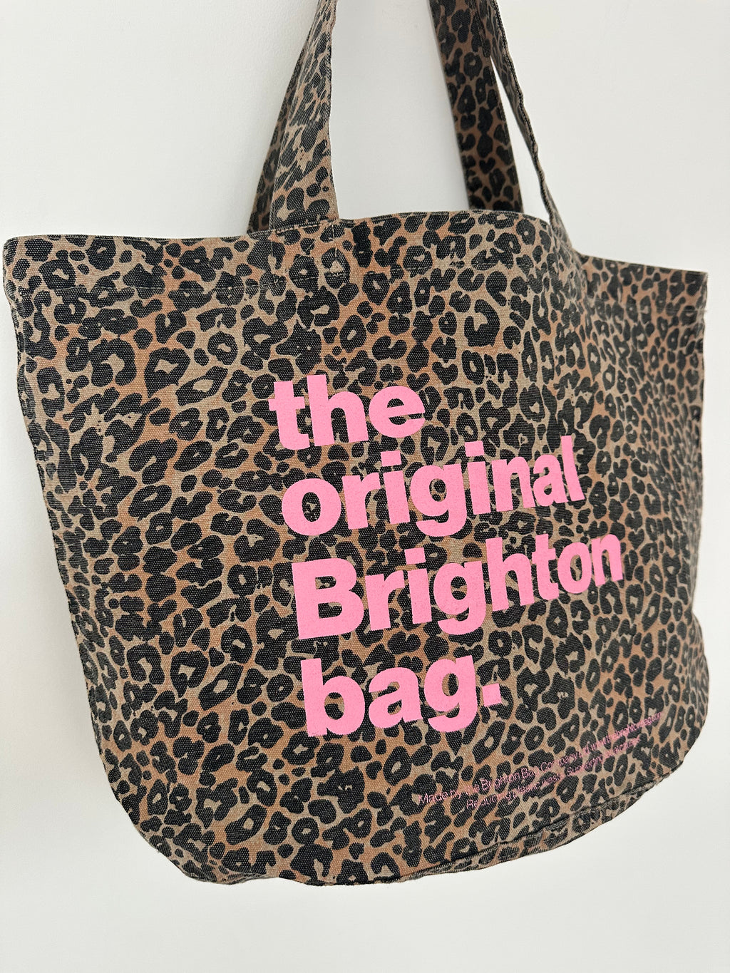 the original Brighton bag · leopard